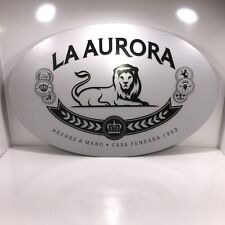 La Aurora Lounge Cigar Display Sign 36x23x2 picture