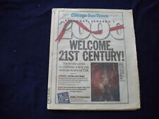 2000 JANUARY 1 CHICAGO SUN-TIMES NEWSPAPER - WELCOME, 21ST CENTURY - NP 5937 picture