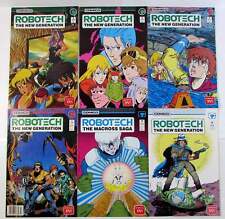 Robotech The New Generation Lot of 6 #3,4,5,17,19,21 Comico (1985) Comics picture