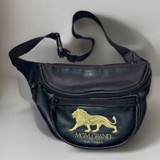 Vintage MGM Grand Casino Fanny Pack Black & Gold picture