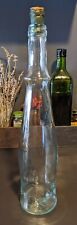 Vintage French Modele Depose Tall Bottle w/ Decoratrive Cork picture