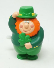 Vintage Leprechaun St Patrick's Day Hallmark Wind Up Hopping Toy WORKS picture