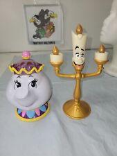 Lumiere Light-Up Talk Candlestick Mrs. Potts Bubbling  Beauty and the Beast  picture