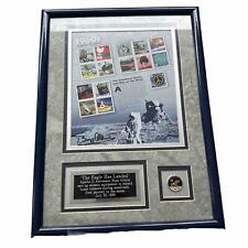 Buzz Aldrin Apollo 11 Autographed Commerative 1960's framed set COA picture