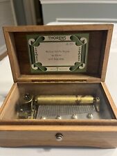 Vintage Swiss Thorens Pre Reuge  Music Box 50 Key 3 Song (Watch The Video) picture
