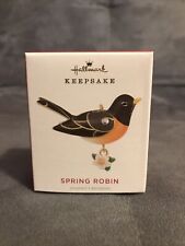 Hallmark Keepsake Ornament 2021 Miniature Beautiful Spring Robin Bird Mini NEW picture