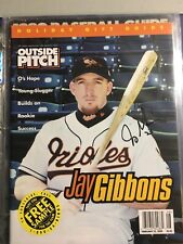 Signed Jay Gibbons Baltimore Orioles Outside Pitch magazine February 22,2002 picture