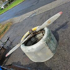 Aircraft Radial Engine Cowling WW2 ? Vultee ?? make a table picture