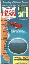 Vintage Ocean Hiway Map New York to Florida picture