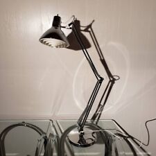 Vintage Chrome Luxo LS Architect's Desk Lamp MCM Mid Century Danish picture