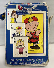 1998 Hoyle Peanuts “Charlie Brown” Playing Cards (USED) picture