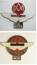 Car Badge-Aston Martin owners club badge mg jaguar audi vw set of 2pcs picture
