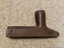 Antique Catlinite Pipe w/Lead Inlay Plains Indian Native American 5 1/2