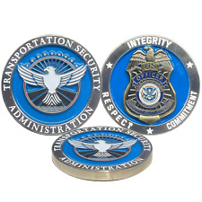 BL15-008 TSA Officer Challenge Coin Transportation Security Administration Scree picture