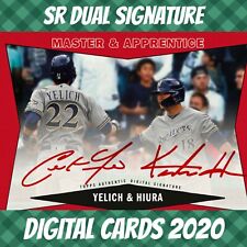 Topps bunt 20 yelich HlURA Archives combos dual signature s/1 2020 digital picture