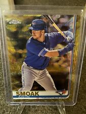 2019 Topps Chrome Gold Wave Refractor /50 Justin Smoak #177 SP Rare Blue Jays picture