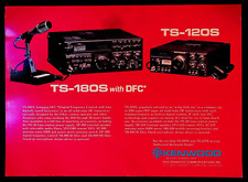 1979 Kenwood TS-180S DFC TS-120S photo transceiver ham radio vintage print ad picture