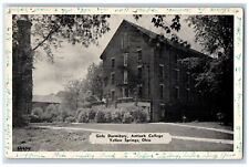 Yellow Springs Ohio Postcard Girls Dormitory Antioch College 1947 Vintage Posted picture