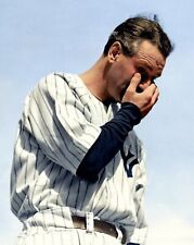 1939 LOU GEHRIG Retirement Speech Photo NEW YORK YANKEES (168-P) picture