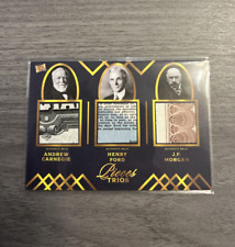 2022 Pieces of the Past Triple Relic ANDREW CARNEGIE, JP MORGAN, HENRY FORD picture