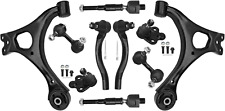10Pc Front Suspension Kit - Lower Control Arms + Lower Ball Joints + Sway Bar E picture