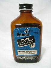 Vintage EDWAL Blue Toner Bottle picture