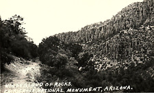 1930s CHIRICAHUA NATIONAL MONUMENT AZ WONDERLAND OF ROCKS RPPC POSTCARD P1284 picture