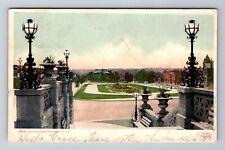 Kansas City MO- Missouri, On The Paseo, Antique, Vintage c1906 Souvenir Postcard picture