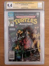 Teenage Mutant Ninja Turtles Adventures # 1 Newsstand CGC SS 9.4 WP Eastman picture