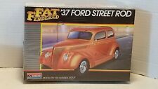 1:24 Monogram Fat Fendered 37 Ford Street Rod Model Kit 2757 Factory Sealed T1 picture