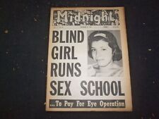1965 NOVEMBER 22 MIDNIGHT NEWSPAPER - BLIND GIRL RUNS SEX SCHOOL - NP 7355 picture