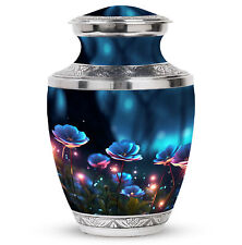 Urn For Baby Boy Ashes Forget Me Not Majestic Forest (10 Inch) Large Urn picture