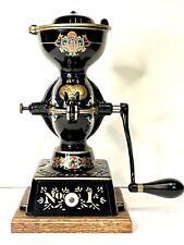 Antique PRO RESTORED ENTERPRISE EARLY BLACK APOTHECARY No. 1 COFFEE MILL GRINDER picture