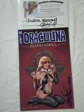 DRACULINA: Blood Simple #2 B (VFNM) Dynamite 2023 signed Joseph Michael Linsner picture