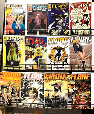 FLARE FIRST ED, 2nd series,3rd series diff -17 diff - 1992-2006, quarter century picture