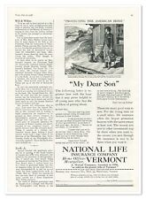Print Ad Metropolitan Life Insurance Warning Shadow Vintage 1938 Advertisement picture