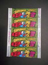 1968 SUPERMAN IN THE JUNGLE CARD PACK WRAPPER A&BC picture