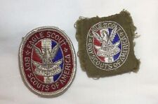 Eagle Scout Rank Patch Type 2 & Type 3A Vintage Boy Scouts of America BSA picture