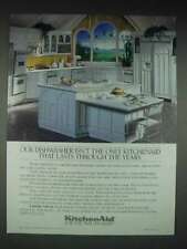 1991 KitchenAid Appliances Ad - Lasts Through Years picture