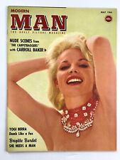 Modern Man Vol. 13 No.11 May 1964 Featuring: Carroll Baker,Yogi Berra,Bardot picture
