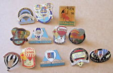 VINTAGE   1986-87  ALBUQUERQUE HOT AIR BALLOON FIESTA PINS   LOT OF 12  SOME HTF picture