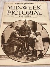 WWI Mid Week Pictorial War Extra New Potogravure Process FD98Q picture