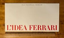 L'Idea Ferrari Photography Portfoloio Brochure, Mario Carrieri, Factory Original picture