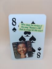 FATS DOMINO Flickback 1957 Trivia Challenge Playing Card MT  picture