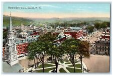 c1910 Birds Eye View Exterior Building Keene New Hampshire NH Vintage Postcard picture