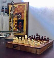 chessboard and handmade thuya %100 Moroccan picture