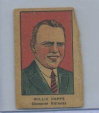 1921 W551  Strip Card WILLIE HOPPE (Billiard Champion) picture
