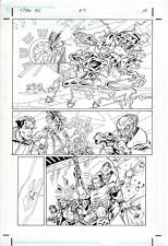 Titan A.E. #3 page 18, Original Comic Art by Al Rio, Dark Horse, Aliens, 2000 picture