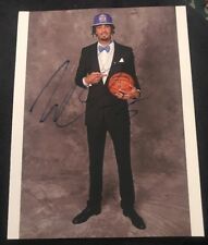 WILLIE CAULEY-STEIN SIGNED 8X10 PHOTO SACRAMENTO KINGS W/COA+PROOF RARE WOW picture