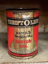 Thrift O Lene 1 Qt Full Metal Motor Oil Can PA picture